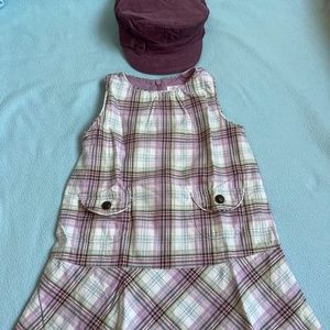 Janie and Jack Fall Plaid Set EUC 3T